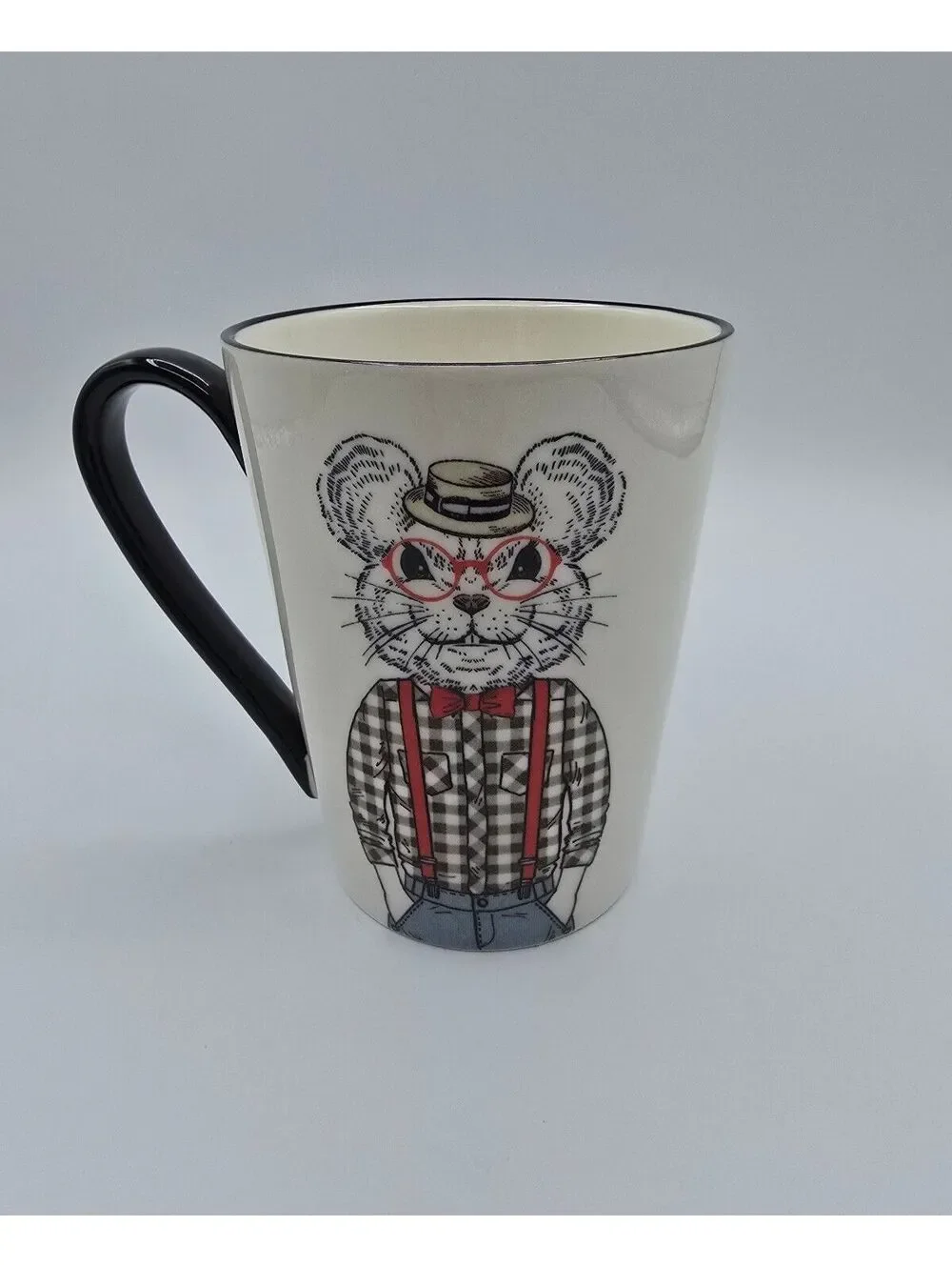 Signature Housewares Hipster Animal Mugs Mouse